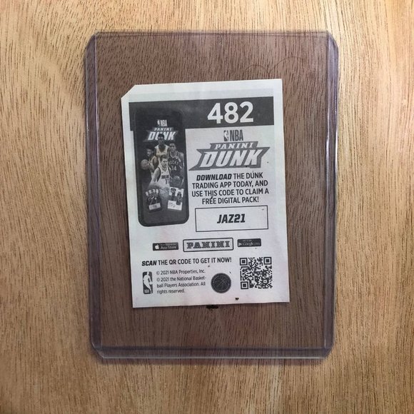 Utah Jazz - Collectible Sticker Trading Card - Picture 2 of 3